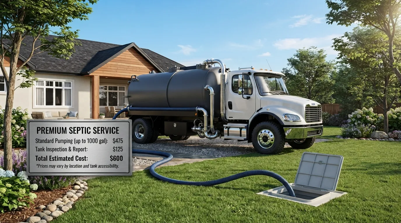 Septic Tank Pumping Cost in Providence, RI